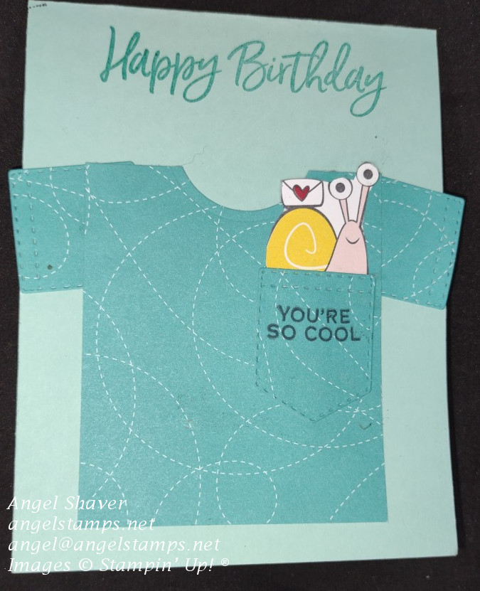 Boy T-Shirt Birthday Card