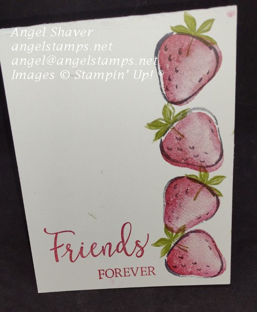 #simplestamping Strawberries