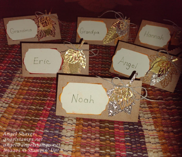 Thanksgiving Placecards