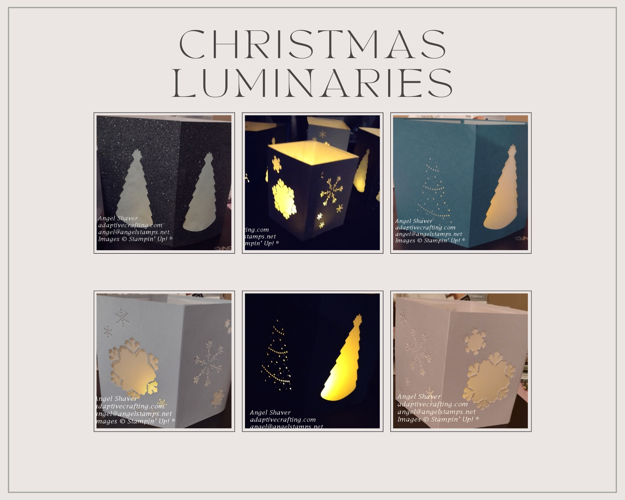 Christmas Luminaries 