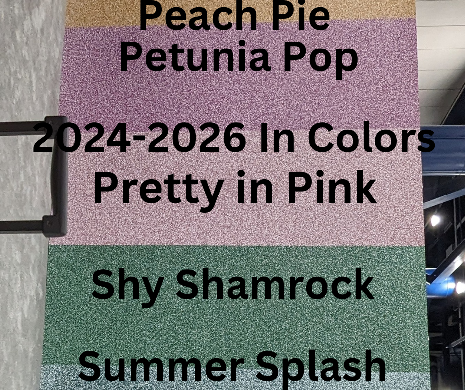 Glitter Paper in 2024-2026 In Colors:  Peach Pie, Petunia Pop, Pretty in Pink, Shy Shamrock, Summer Splash