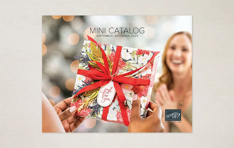 Picture of Stampin' Up! Mini Catalog--September-December 2025 cover.