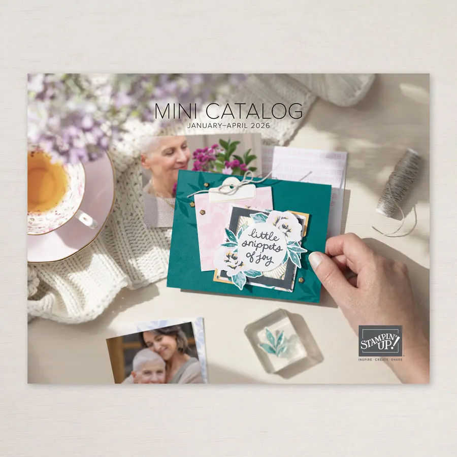 Photo of Stampin' Up! January-April 2026 catalog
