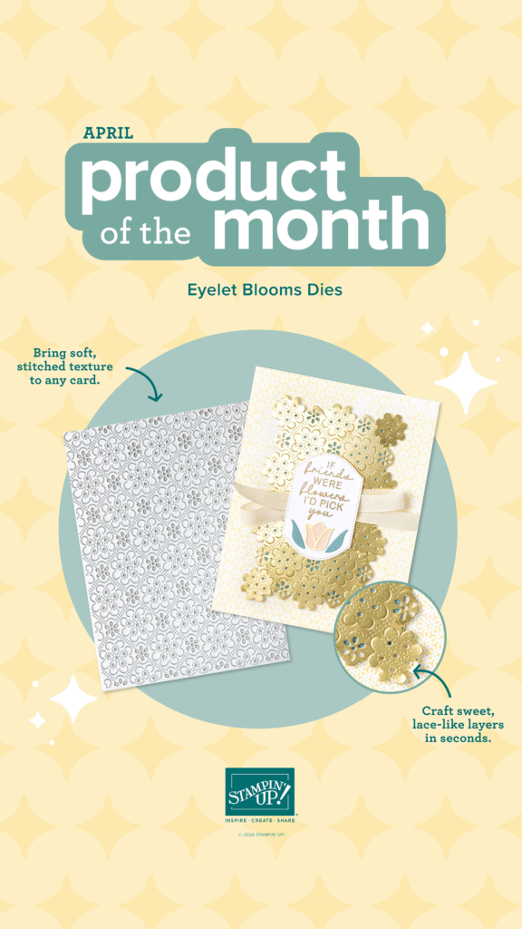 Photo of April Product of the Month-Eyelet Blooms Dies
